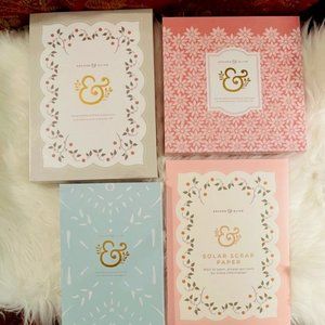 NEW Archer & Olive Notebook (3) Journals & Solar Scrap Paper